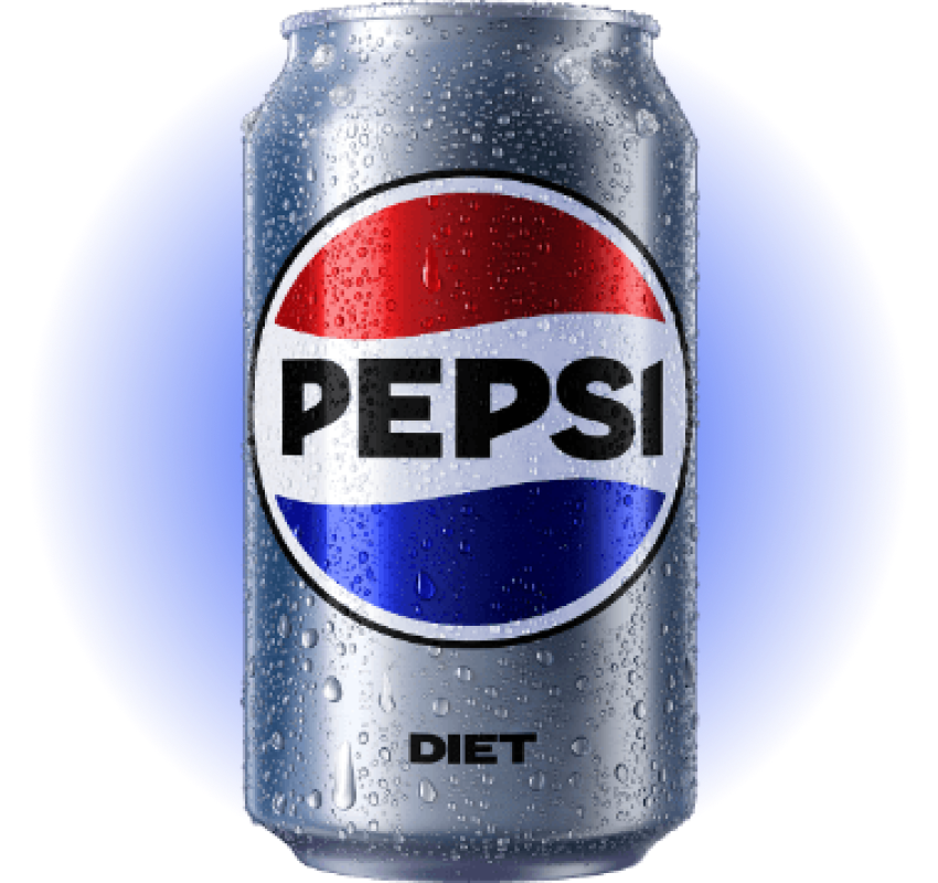 Can of Pepsi Diet