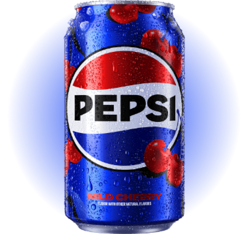 Can of Pepsi Wild Cherry