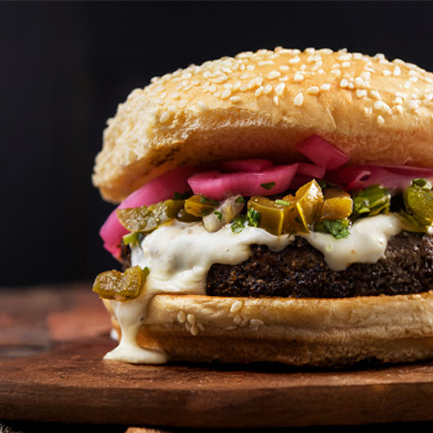 Green Chile Burgers